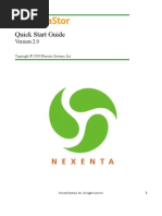 Download NexentaStor-QuickStart by shanthikp SN19596732 doc pdf