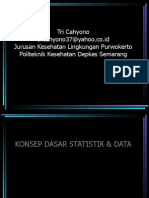 Download Statistik Konsep Dasar Statistik  Data by Tri Cahyono SN19596992 doc pdf
