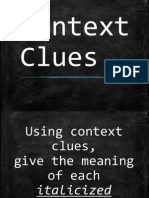 Context Clues