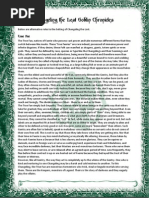 Changeling the Lost - House Rules