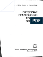 Dictionar Frazeologic Roman German