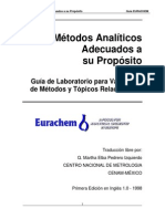 Validation Eurachem Español