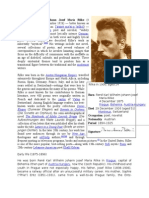 Rilke's Life and Poetry