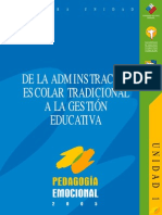 De La Administracion A La Gestion