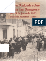 Sã© Matos Mar, JosÃ© Miguel Oviedo, AnÃ Bal Quijano, SebastiÃ¡n Salazar Bondy La Mesa Redonda Sobre Todas Las Sangres Del 23 de Junio de 1965 2000