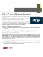 IAS 16 Property, Plant and Equipment: Technical Summary