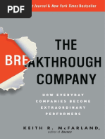 The Breakthrough Company by Keith R. McFarland - Excerpt