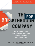 The Breakthrough Company by Keith R. McFarland - Excerpt