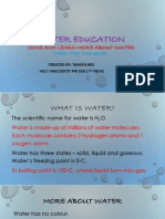 Water Education: Come and Learn More About Water