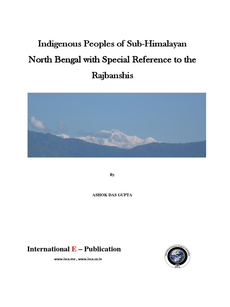 Indigenous Peoples of Sub-Himalayan North Bengal With Special Reference To The Rajbanshis PDF Bangladesh Bhutan pic