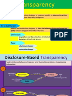 Transparency of Government