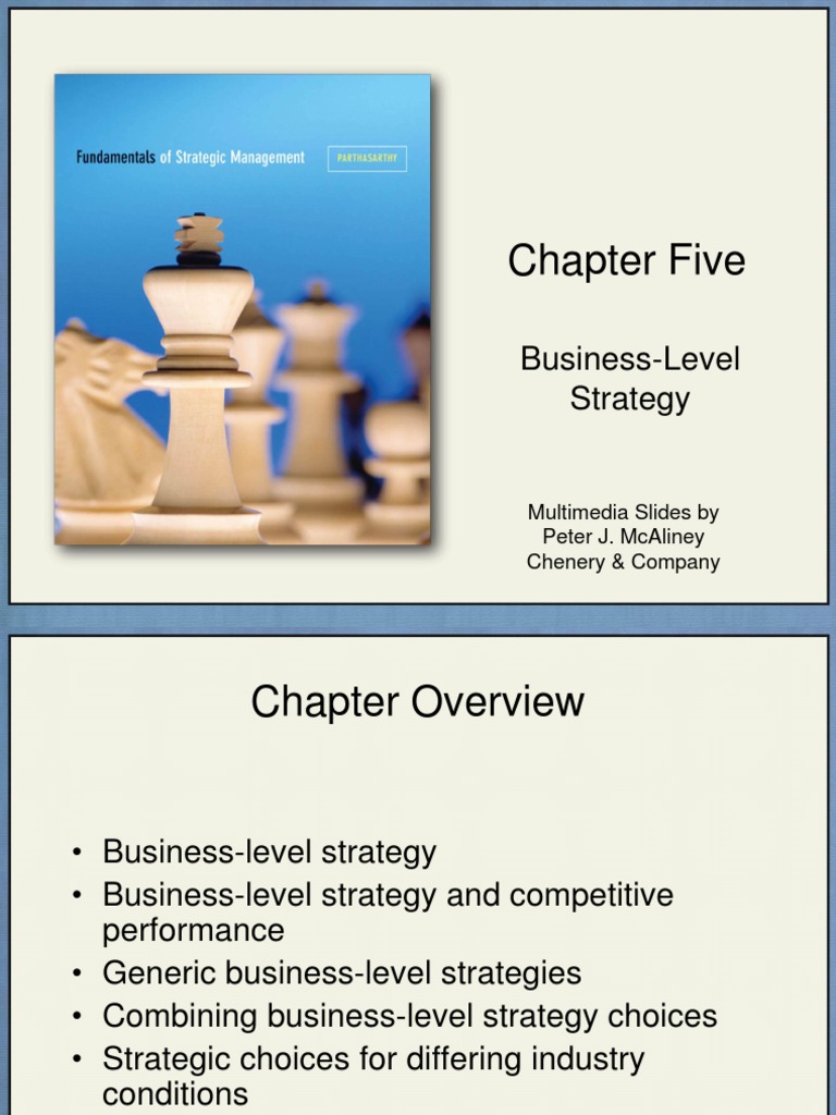 Chapter Five: Business-Level Strategy | PDF | Strategic Management ...