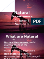 Natural Resources: Section 1