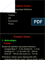 Evaluasi Semen