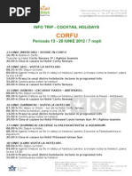 Program Info Trip Corfu