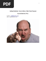Download Getting Published How to Write a Killer Book Proposal by Jed Diamond SN19609136 doc pdf