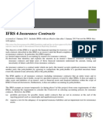 IFRS 4 Insurance Contracts: Technical Summary