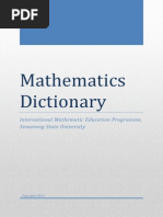 Download Math Dictionary  IMEP by Arif Muamar Wahid SN196104212 doc pdf
