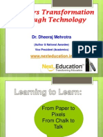 Transforming Teachers Through Technology