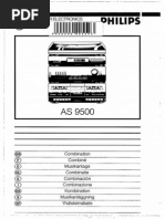 Philips AS9500 Users Guide