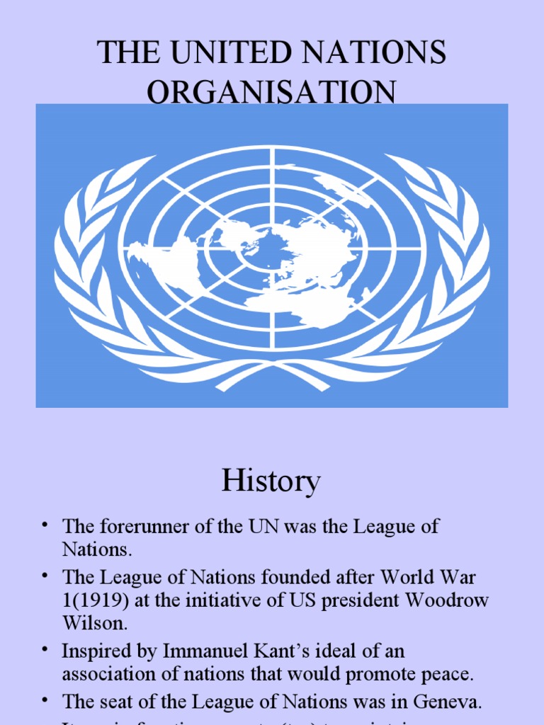 United nations purpose image