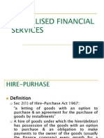 13.specialised Financial Services