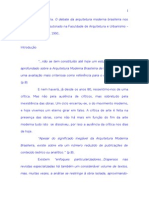 O Debate Da Arquitetura Moderna - Baieux