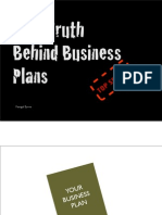 The Truth Behind Business Plans Slideshow