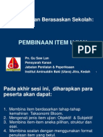 6 Pembinaan Item Taksonomi