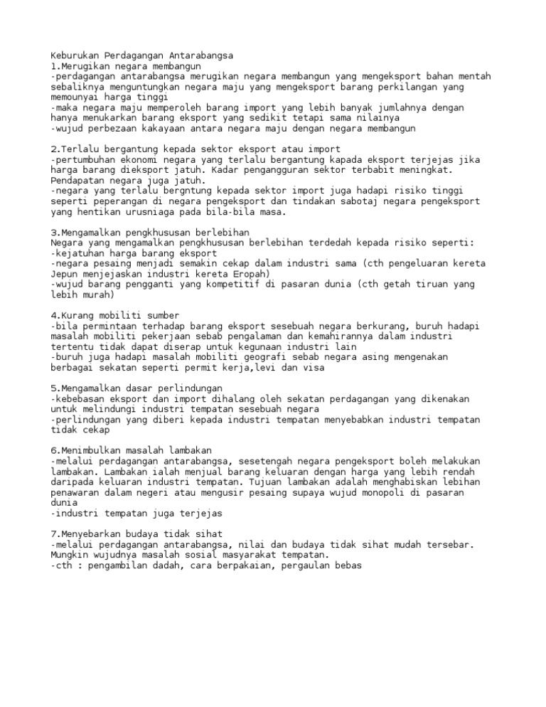 Bab 9 Malaysia Dalam Kerjasama Antarabangsa Perang Dunia