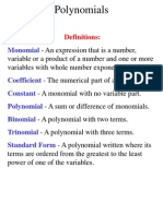 Notes Unit 05 Polynomials