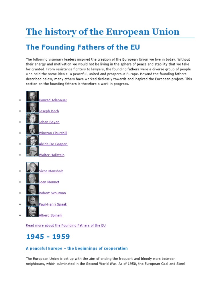 European Union | PDF