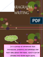 Paragraph Writing