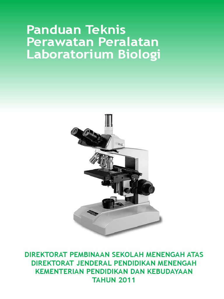 Buku Perawatan Alat Lab Biologi