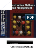 -Construction Methods and Management by S. W. Nunnally, 7th Edition, 2007