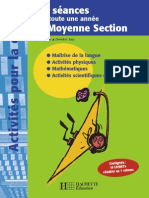 100 Séances Pour Toute Une Année de Moyenne Section