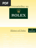 Download Rolex Presentation by bbhavesh19 SN19615268 doc pdf