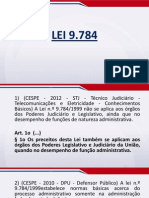 Direito Administrativo em Exercícios - Lei 9.784-99 - Exercícios - Aula 03