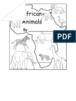 Coloring Book - AfricanAnimals-EnchantedLearning