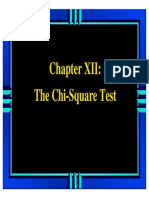 The Chi-Square Test