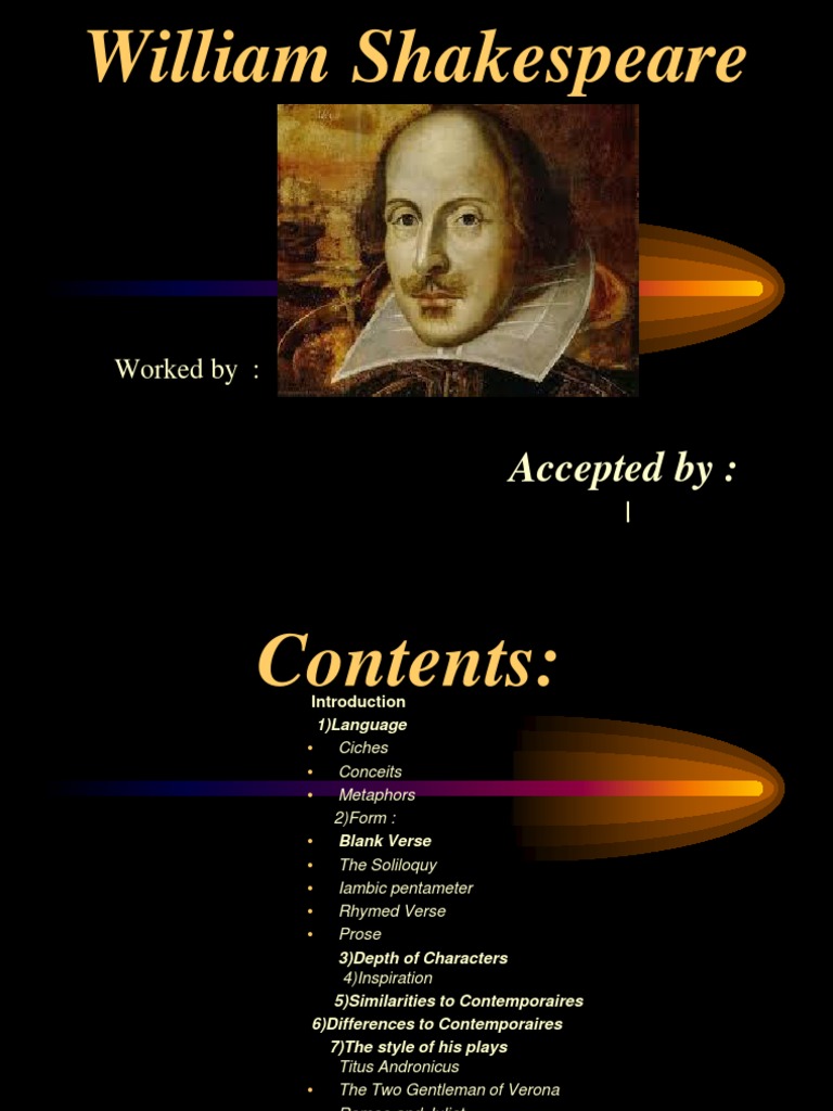 Shakespeare's Unique Writing Style | PDF | William Shakespeare | Romeo ...
