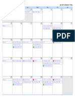Calendar 2013-12-29 2014-03-15