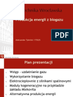 Produkcja Energii Z Biogazu