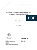 A System Dynamics Software Modeling