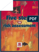 Five Steps To Risk Assessment