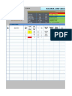 Electrical Load Calculation