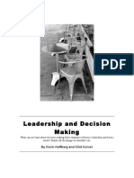 Leadership and Decision Making