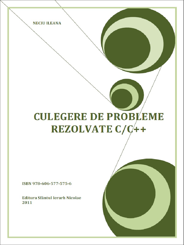 Culegere Informatica Neciu Ileana | PDF