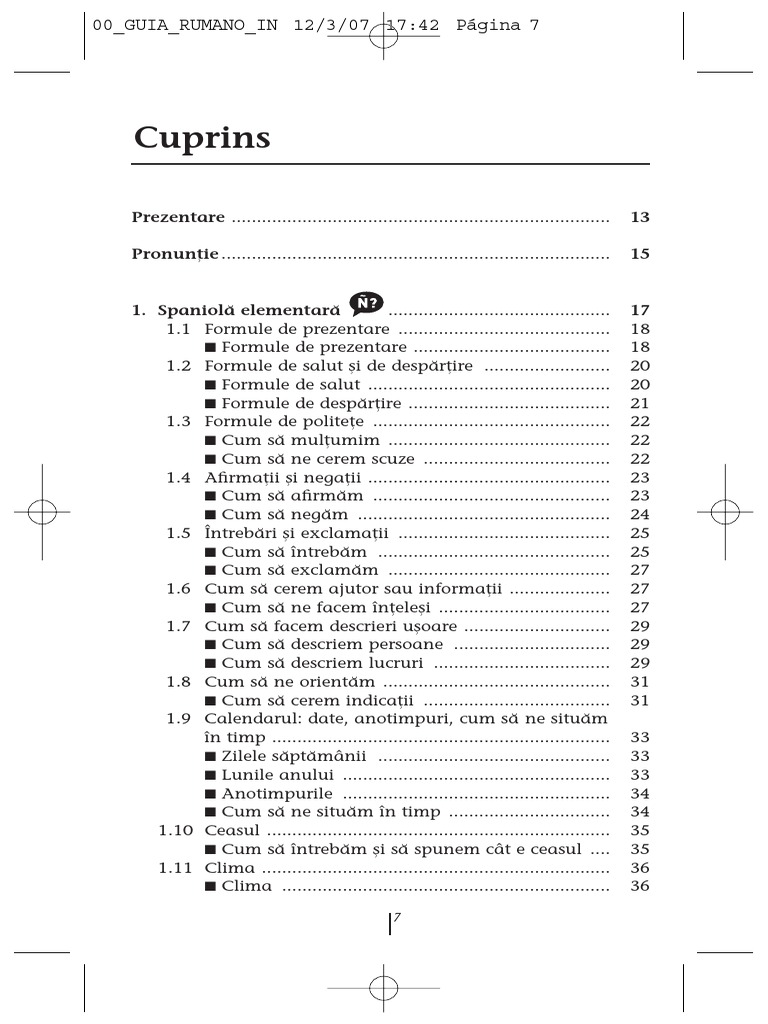Diccionario Vocabulario Espanolrumano