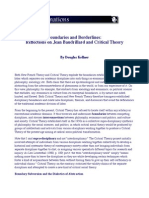 Baudrillard Critical Theory 89 Kellner